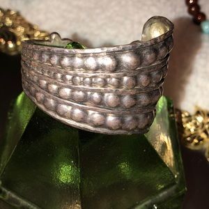 Richard Arriago silversmith artist bracelet